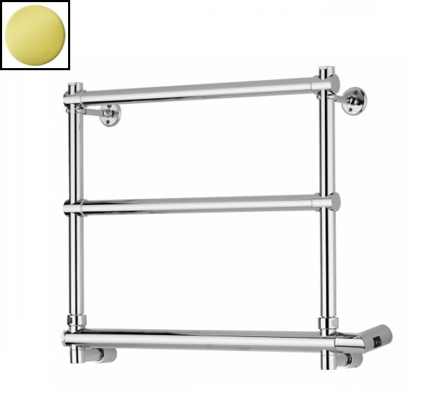 Полотенцесушитель электрический Margaroli Sole 540-3 BOX, арт. 5404703GDB, золото