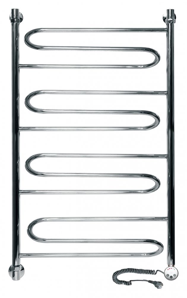 Полотенцесушитель электрический Ника Curve ЛZ 100x60-4