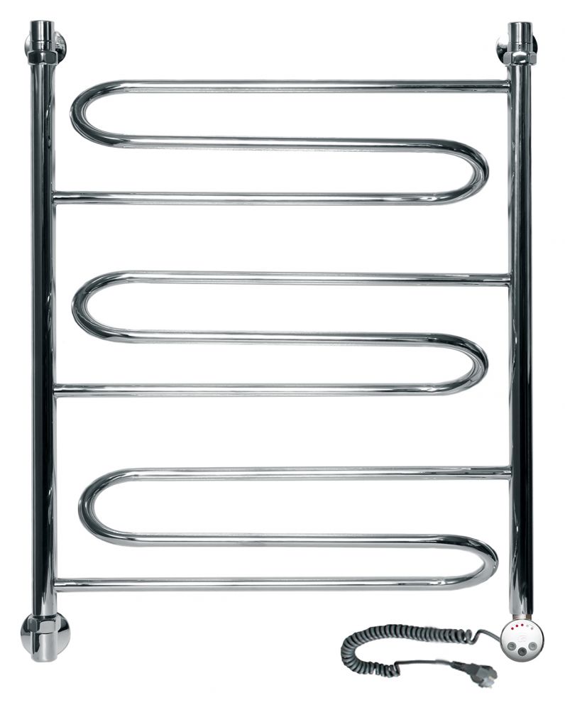 Полотенцесушитель электрический Ника Curve ЛZ 80x60-3