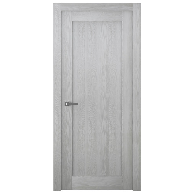 полотно дверное BELWOODDOORS Челси-2 Ясень рибейра глухое 200х70см