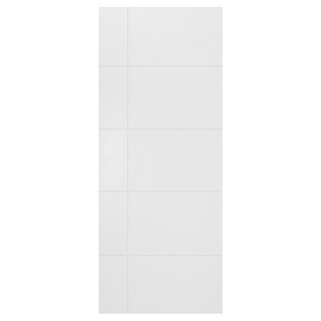 полотно дверное глухое Belwooddoors Фелиса 800х2000 мм белая