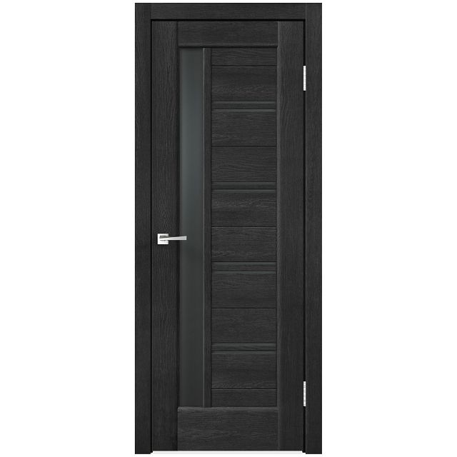 полотно дверное со стеклом Velldoris Premier 10 700х2000мм секвойя темная