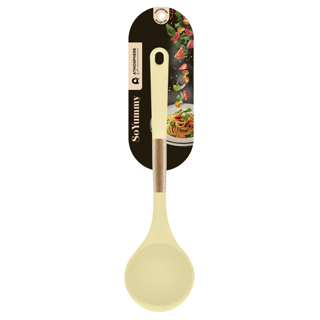 половник ATMOSPHERE Свежеприготовленный/FreshCook 32см силикон, бук