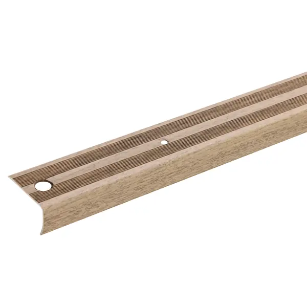 Порог угловой (угол) KREAFORTA, 40x900 мм, алюминий, цвет дуб неглинка