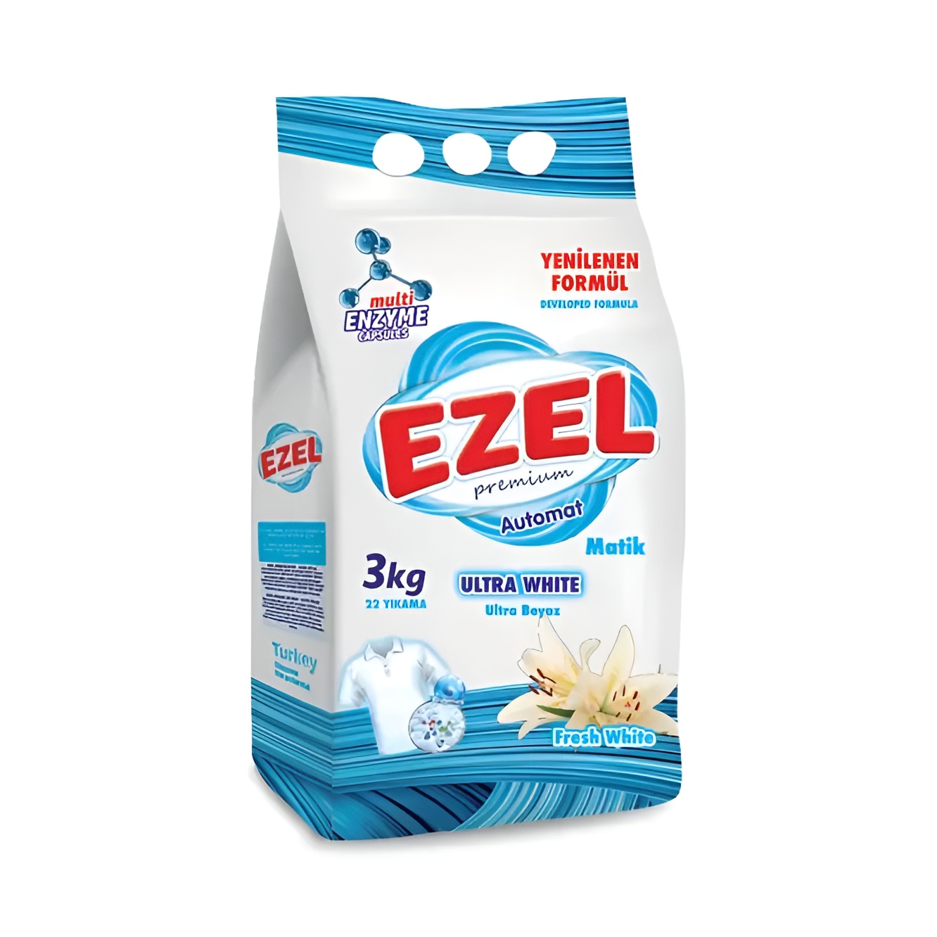 Порошок стиральный Ezel White 3 кг