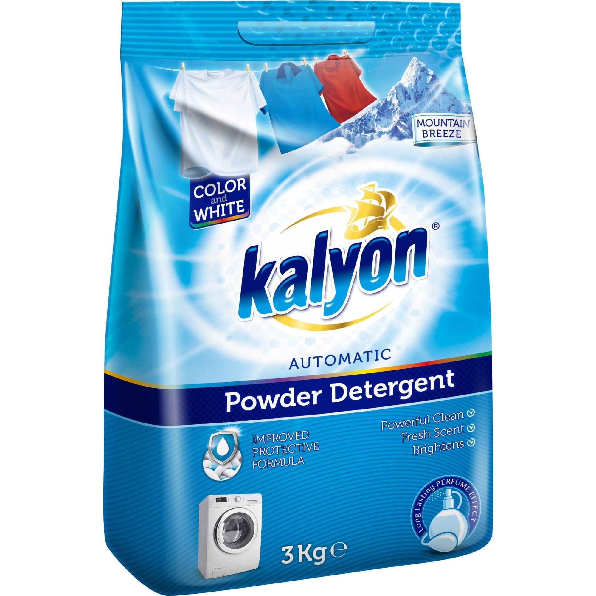 Порошок стиральный Kalyon Mountain breeze 3 кг