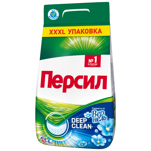 порошок стиральный ПЕРСИЛ Свежесть от Вернель 6кг