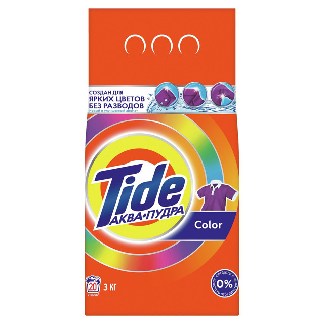 порошок стиральный TIDE Color 3кг