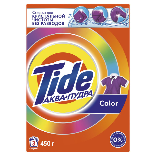 порошок стиральный TIDE Color 450г