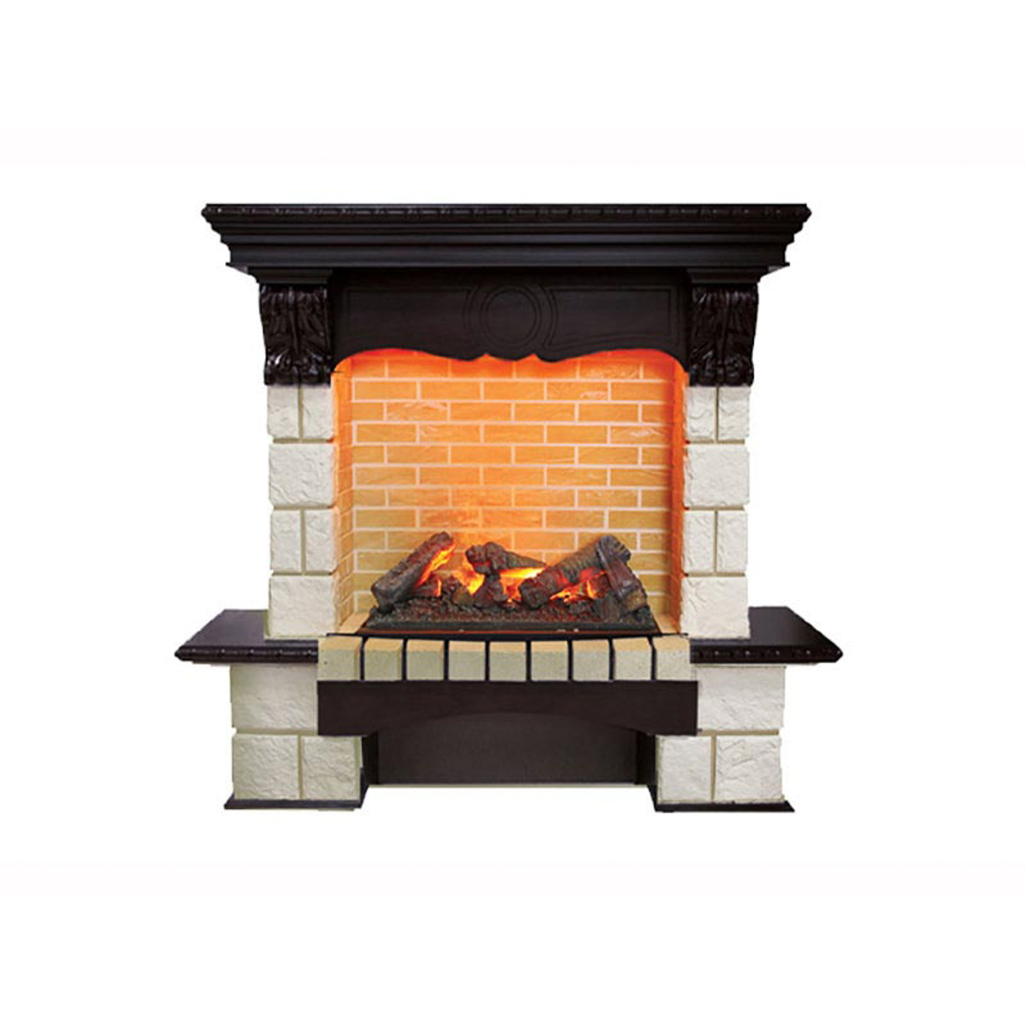Портал Dimplex Pierre luxe Cassette 600 темный дуб