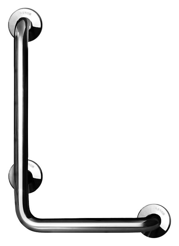 Поручень угловой Nofer 15158.B хром, глянцевый