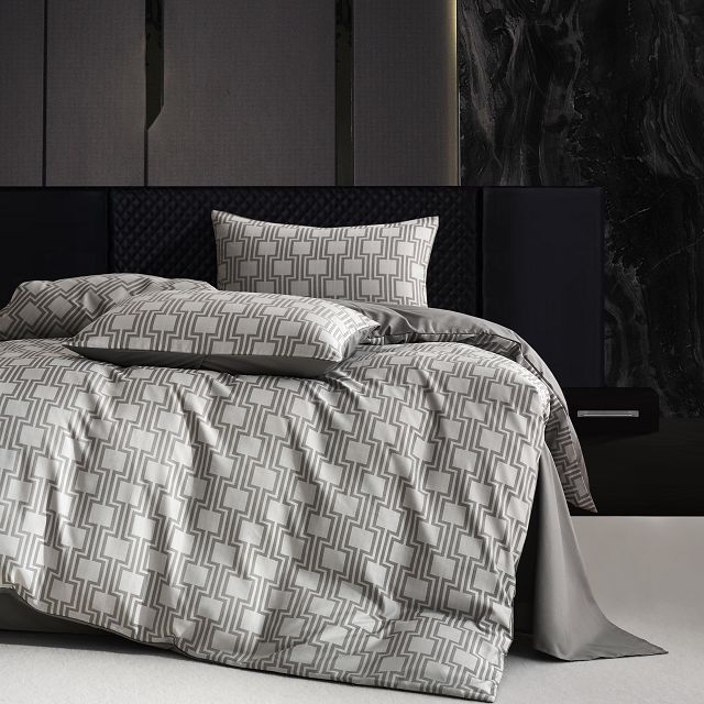 постельное белье 1,5сп MEDSLEEP Велтек жаккард 2 нав.50x70см, арт.1006.02462