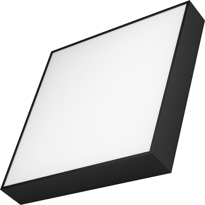 Потолочный светильник Arlight Quadro 034805 цвет плафона/подвески Белый, цвет арматуры Черный
