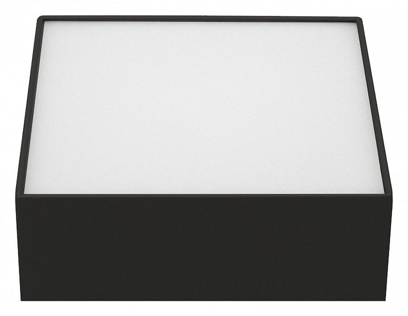 Потолочный светильник Arlight QUADRO 040927 цвет плафона/подвески Белый, Черный, цвет арматуры Черный
