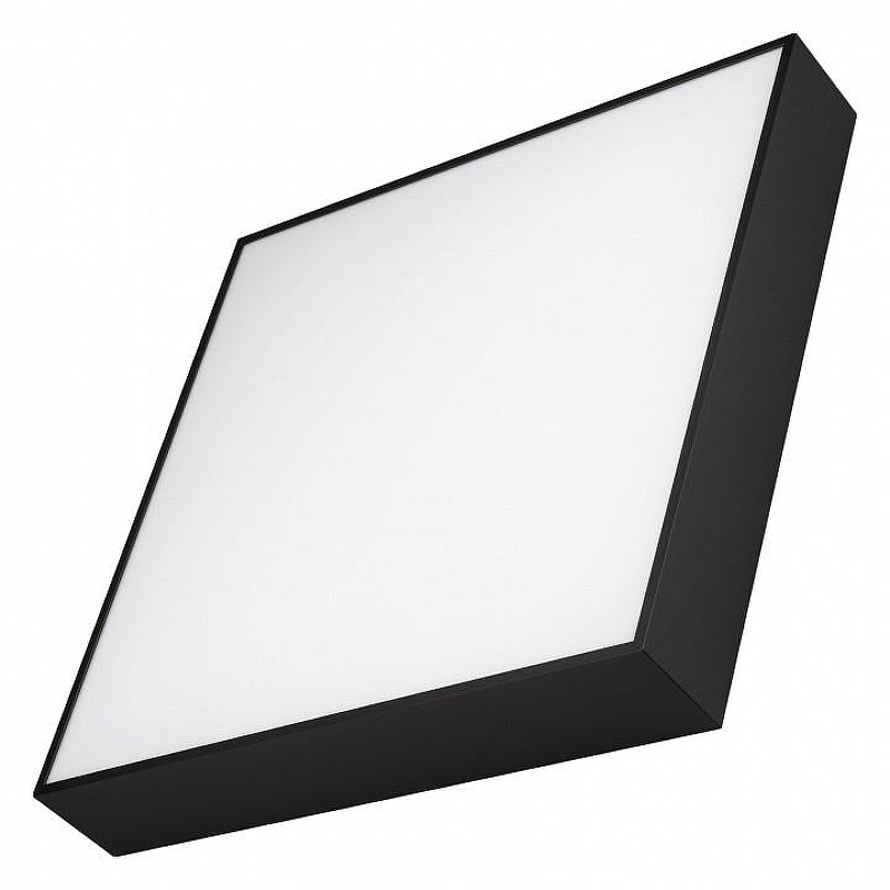 Потолочный светильник Arlight QUADRO 041028 цвет плафона/подвески Белый, Черный, цвет арматуры Черный