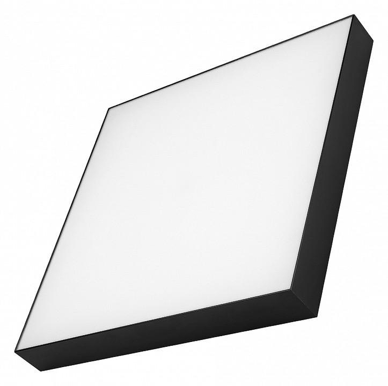 Потолочный светильник Arlight QUADRO 041044 цвет плафона/подвески Белый, Черный, цвет арматуры Черный