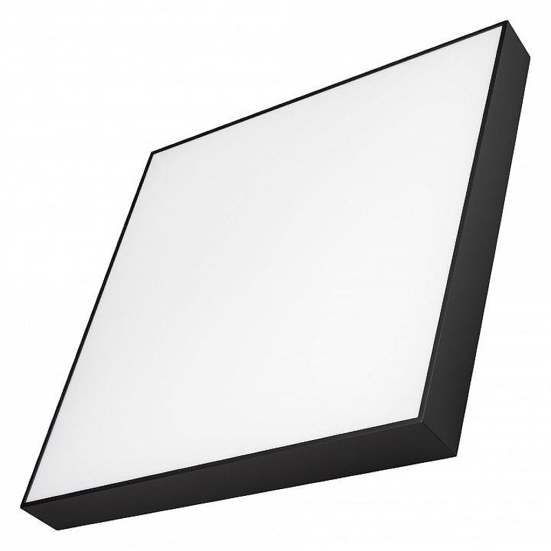 Потолочный светильник Arlight QUADRO 041047 цвет плафона/подвески Белый, Черный, цвет арматуры Черный