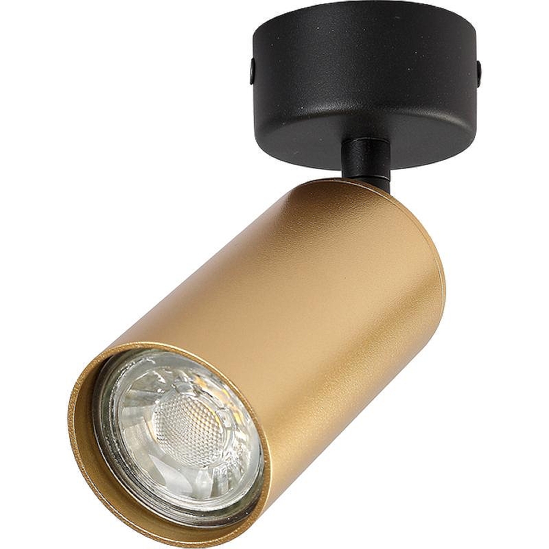 Потолочный светильник Crystal Lux CLT 015CW1R BL-GO цвет плафона/подвески Золото, цвет арматуры Черный