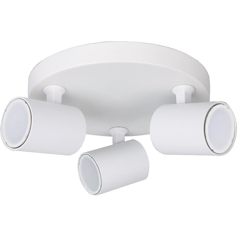 Потолочный светильник Crystal Lux CLT 017W3 D230 WH цвет плафона/подвески Белый, цвет арматуры Белый