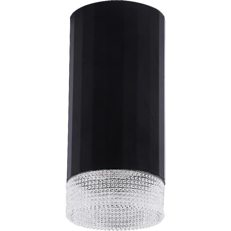 Потолочный светильник Crystal Lux CLT 048C BL цвет плафона/подвески Прозрачный, цвет арматуры Черный