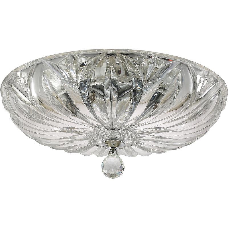 Потолочный светильник Crystal Lux Denis D400 Chrome цвет плафона/подвески Прозрачный, цвет арматуры Хром