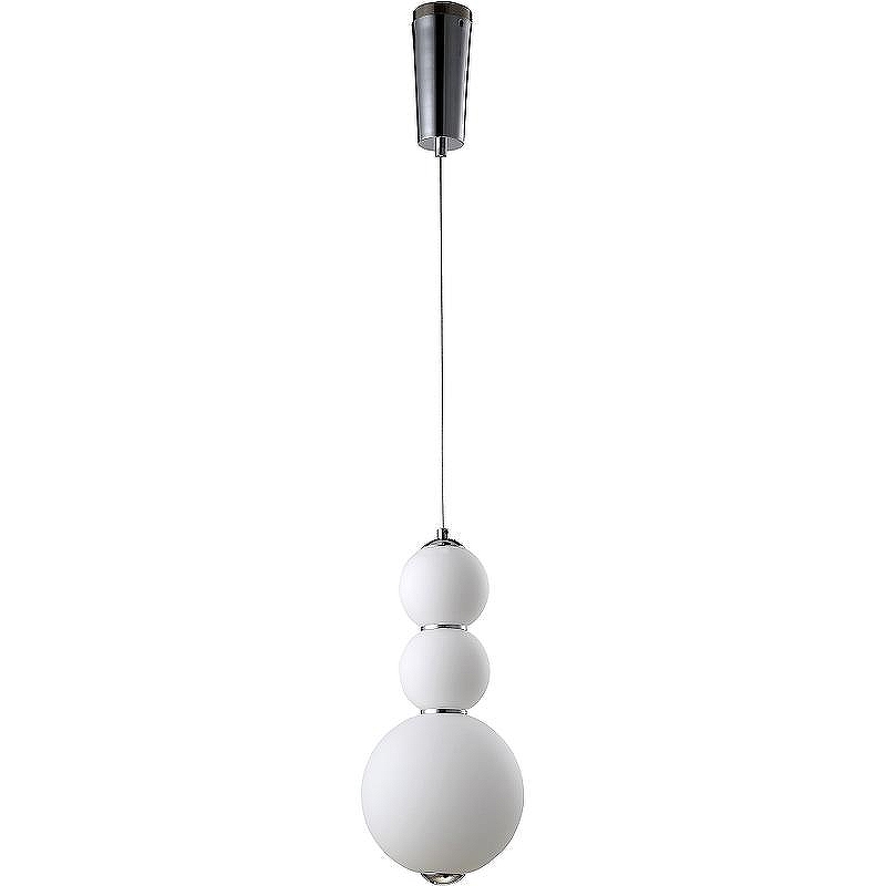 Потолочный светильник Crystal Lux Desi SP3 Chrome White цвет плафона/подвески Белый, цвет арматуры Хром