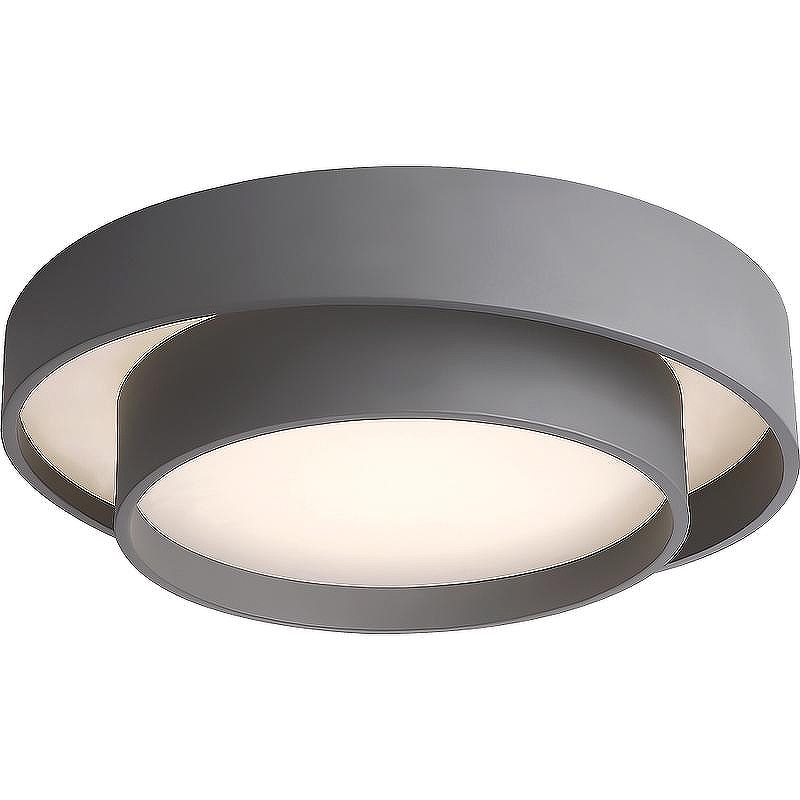 Потолочный светильник Crystal Lux Flor PL39W LED 4000K GR цвет плафона/подвески Белый, цвет арматуры Серый