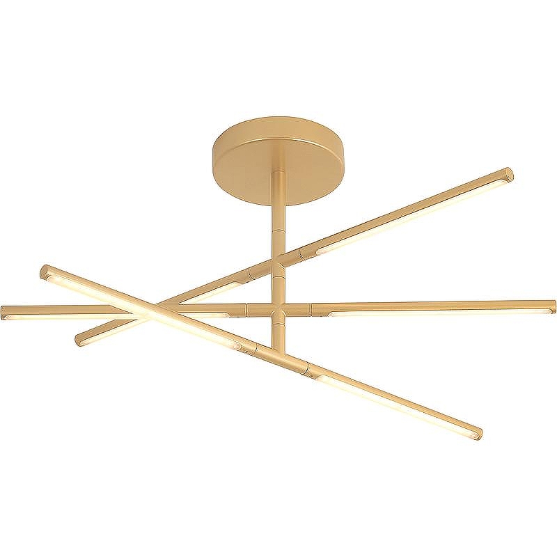 Потолочный светильник Crystal Lux Largo PL32W D730 Gold цвет плафона/подвески Белый, цвет арматуры Золото