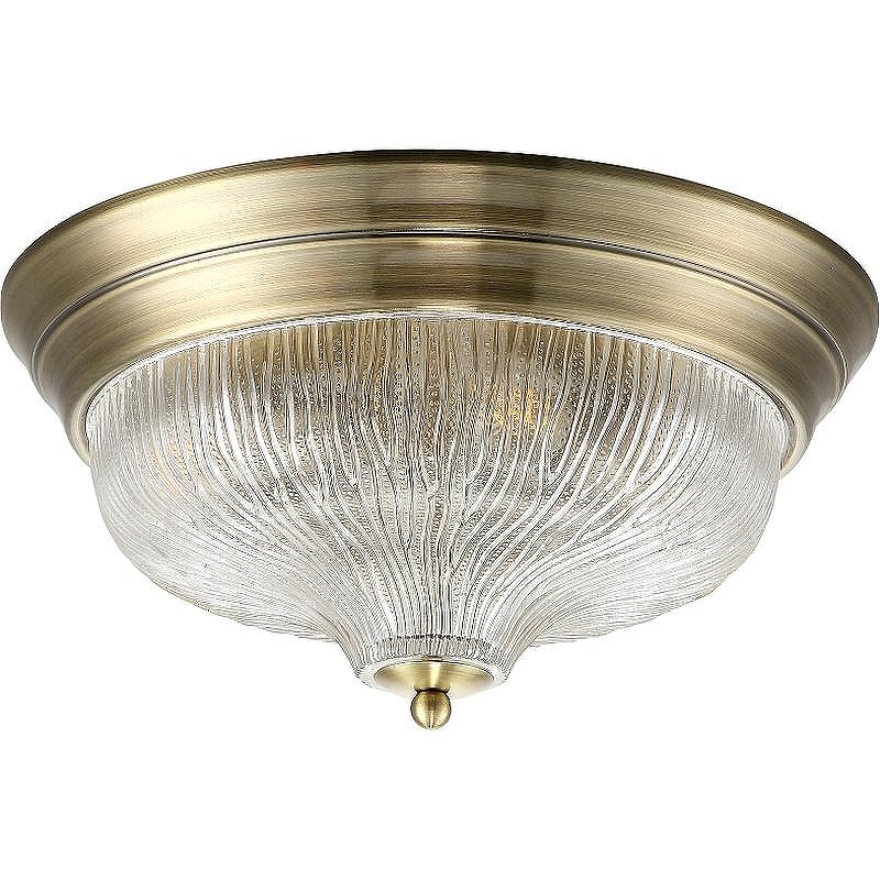 Потолочный светильник Crystal Lux Lluvia PL4 Bronze D370 цвет плафона/подвески Прозрачный, цвет арматуры Бронза