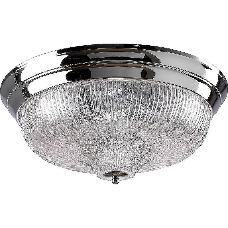 Потолочный светильник Crystal Lux Lluvia PL5 Chrome D460 цвет плафона/подвески Прозрачный, цвет арматуры Хром
