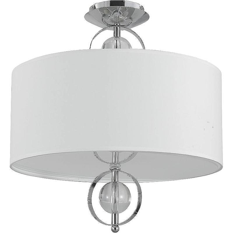 Потолочный светильник Crystal Lux Paola PL5 цвет плафона/подвески Белый, цвет арматуры Хром