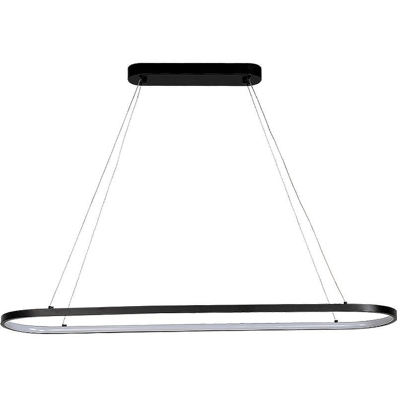 Потолочный светильник Crystal Lux Proximo SP42W LED L1100 Black цвет плафона/подвески Белый, цвет арматуры Черный