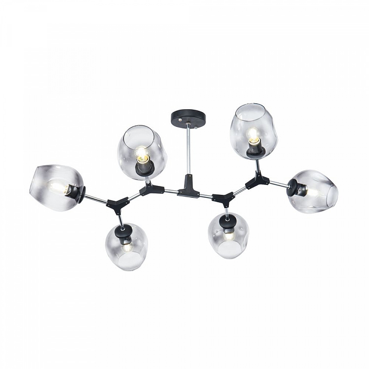 Потолочный светильник Freya FR5006CL-06B Черный 6хE27х60W