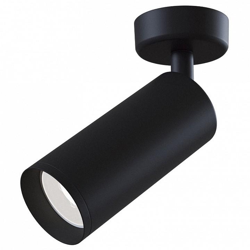 Потолочный светильник Maytoni Ceiling Wall Focus C017CW-01B цвет плафона/подвески Черный, цвет арматуры Черный