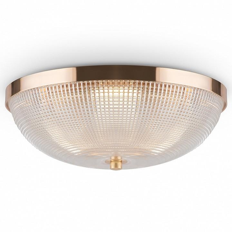 Потолочный светильник Maytoni Coupe C046CL-03G цвет плафона/подвески Прозрачный, цвет арматуры Золото