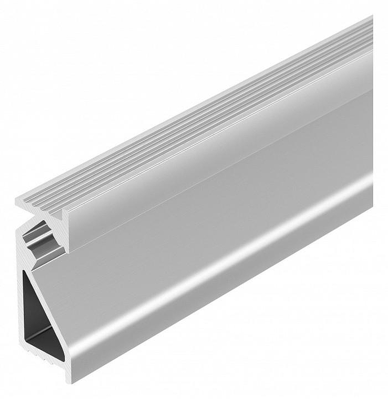 Профиль алюминиевый Arlight SL-BEVEL 031120(1) цвет серебро