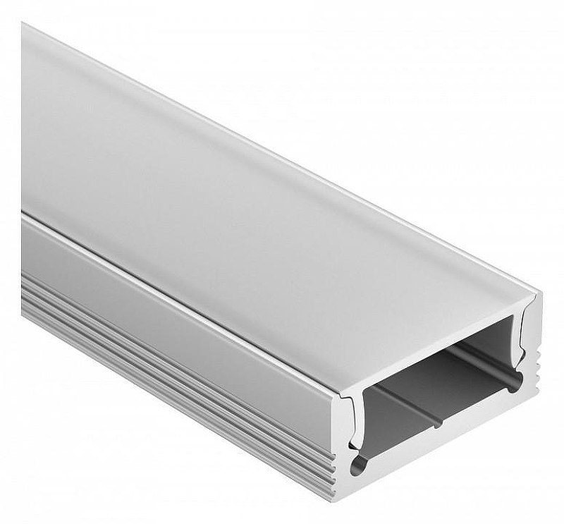 Профиль алюминиевый Arlight SL-SLIM-H7-2000ANOD 023716 цвет серебро