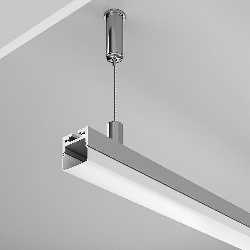 Профиль алюминиевый Maytoni Led strip ALM-2020B-S-2M Серебро