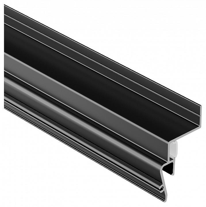 Профиль для контурной подсветки натяжного потолка Arlight STRETCH 39510 цвет черный
