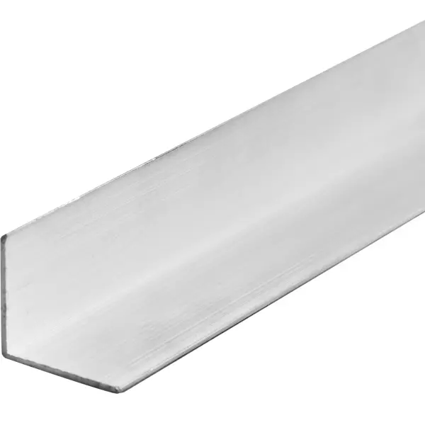 Профиль L-образный алюминий 20x20x1x2700 мм серый