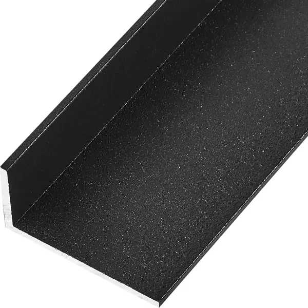 Профиль L-образный алюминий 40x20x2x2700 мм черный