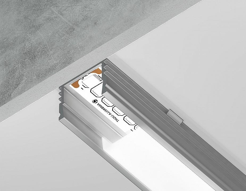 Профиль накладной Ambrella Light GP GP1750AL цвет серебро