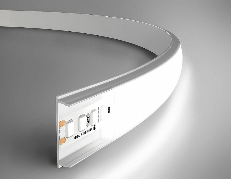 Профиль накладной гибкий Ambrella Light GP GP1600WH цвет белый