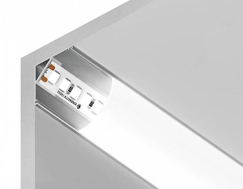 Профиль накладной угловой внутренний Ambrella Light GP GP2100AL цвет серебро