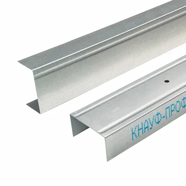 Профиль направляющий (ПН-4) Knauf 0.6 мм 75x40x3000 мм