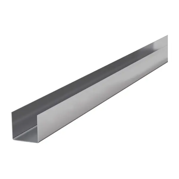 Профиль потолочный направляющий (ППН) Эконом 0.4 мм 27x28x3000 мм
