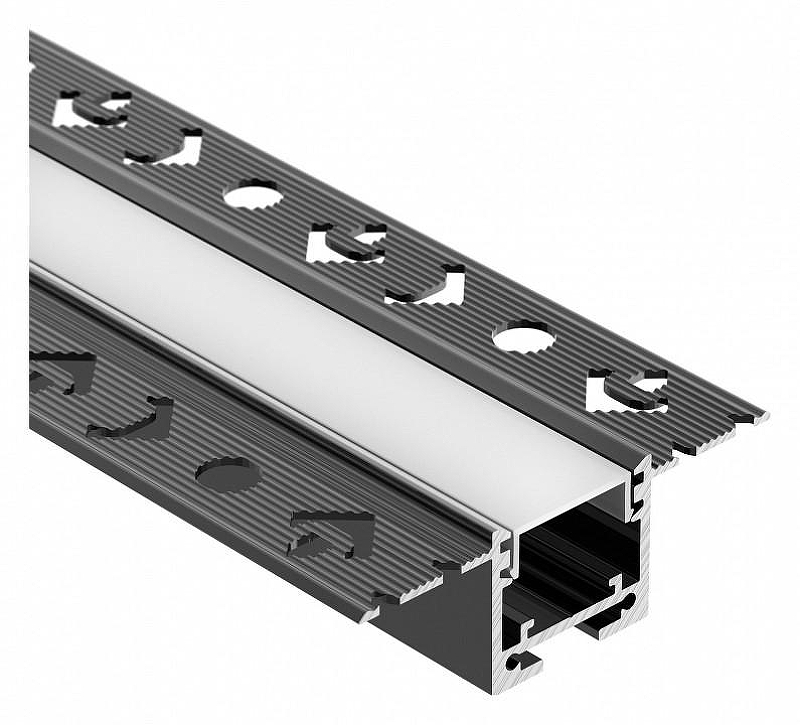 Профиль встраиваемый Arlight SL-LINIA 39071 цвет черный