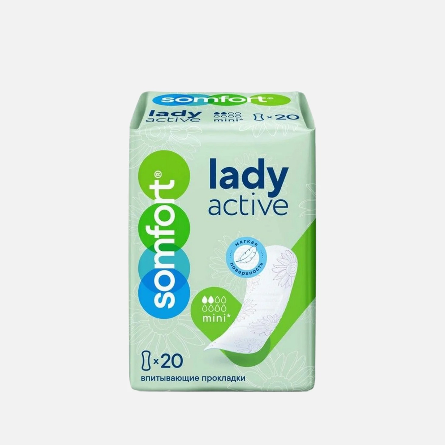 Прокладки Somfort Lady Active Mini 20 шт
