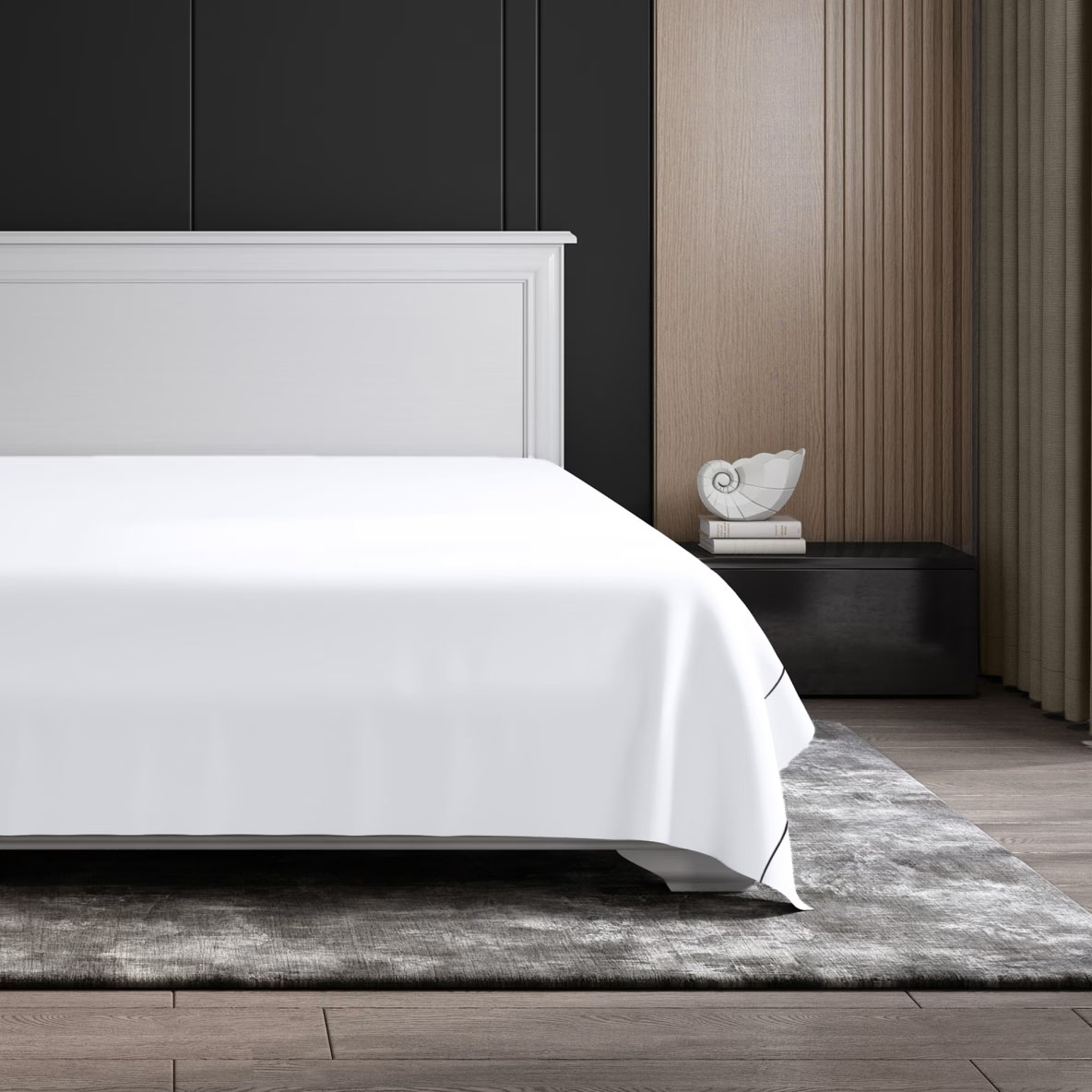 Простыня Soft Silver Альпийский снег 260х270 см