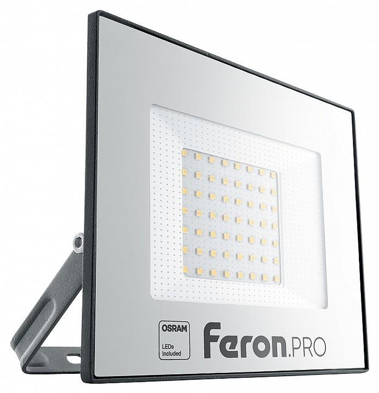 Прожектор Feron LL-1000 41540 цвет плафона/подвески Черный, цвет арматуры Черный